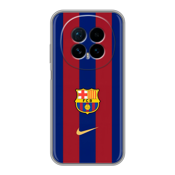 Силиконовый чехол на Honor Magic 8 с принтом Барселона Barcelona
