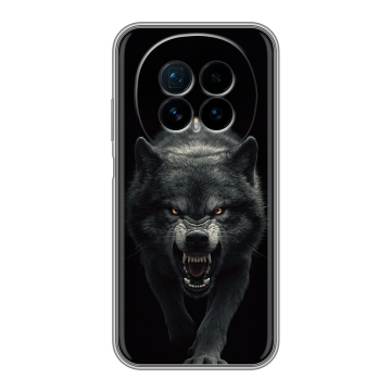 Силиконовый чехол на Honor Magic 8 с принтом Волк Силиконовый чехол на Honor Magic 8 с принтом Волк