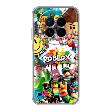 Силиконовый чехол на Honor Magic 8 с принтом Roblox Роблокс Силиконовый чехол на Honor Magic 8 с принтом Roblox Роблокс