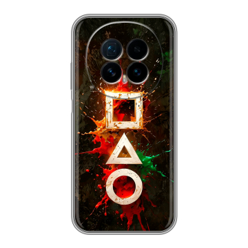 Силиконовый чехол на Honor Magic 8 с принтом Squid Game Игра кальмара