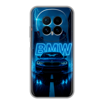 Силиконовый чехол на Honor Magic 8 с принтом BMW БМВ Силиконовый чехол на Honor Magic 8 с принтом BMW БМВ