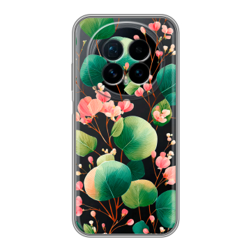 Силиконовый чехол на Honor Magic 8 с принтом женский