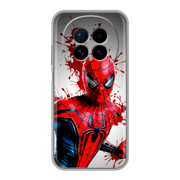 Силиконовый чехол на Honor Magic 8 с принтом Spiderman Человек паук