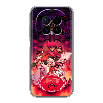Силиконовый чехол на Honor Magic 8 с принтом Hazbin Hotel Отель Хазбин Силиконовый чехол на Honor Magic 8 с принтом Hazbin Hotel Отель Хазбин