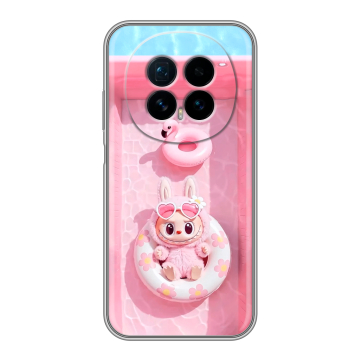 Силиконовый чехол на Honor Magic 8 с принтом Labubu Лабубу Силиконовый чехол на Honor Magic 8 с принтом Labubu Лабубу