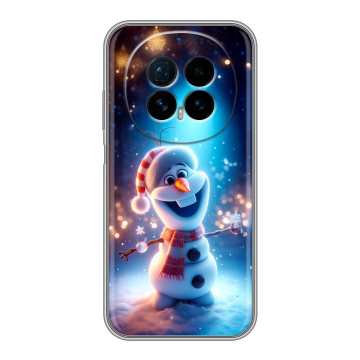 Силиконовый чехол на Honor Magic 8 с принтом Новый год