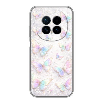 Силиконовый чехол на Honor Magic 8 с принтом женский