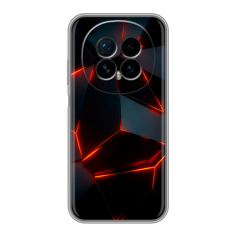 Силиконовый чехол на Honor Magic 8 с принтом Яркие абстракции Силиконовый чехол на Honor Magic 8 с принтом Яркие абстракции