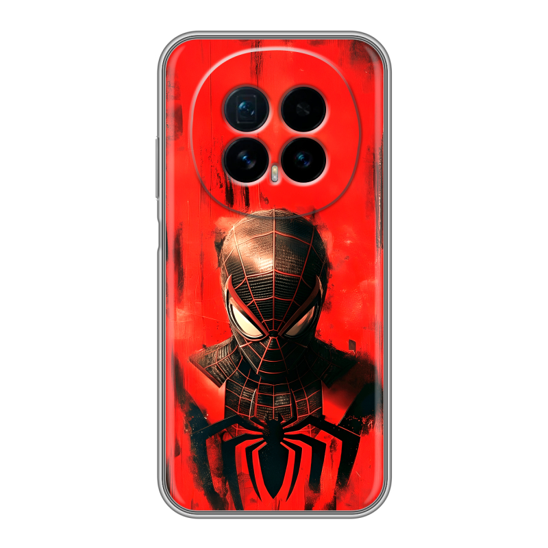 Силиконовый чехол на Honor Magic 8 с принтом человек паук spiderman Силиконовый чехол на Honor Magic 8 с принтом человек паук spiderman