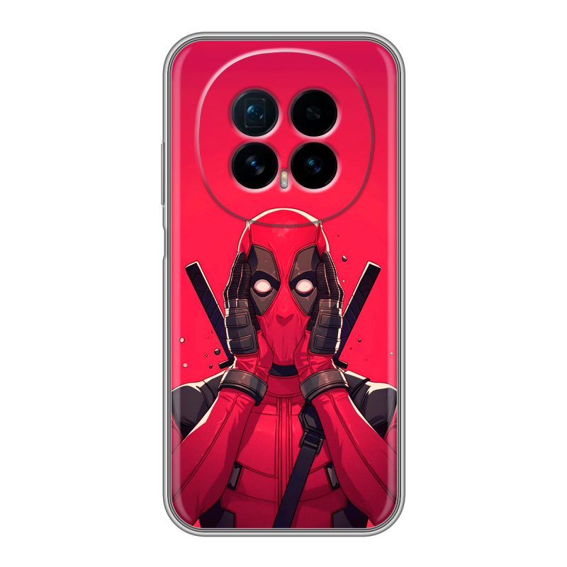 Силиконовый чехол на Honor Magic 8 с принтом Дедпул Deadpool Силиконовый чехол на Honor Magic 8 с принтом Дедпул Deadpool