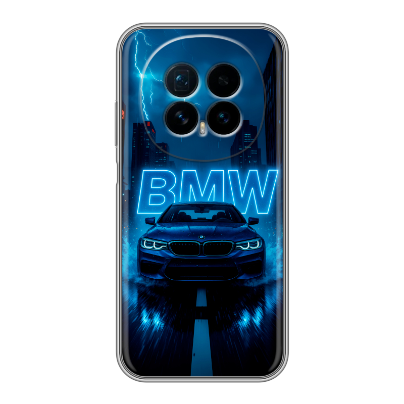 Силиконовый чехол на Honor Magic 8 с принтом BMW БМВ Силиконовый чехол на Honor Magic 8 с принтом BMW БМВ