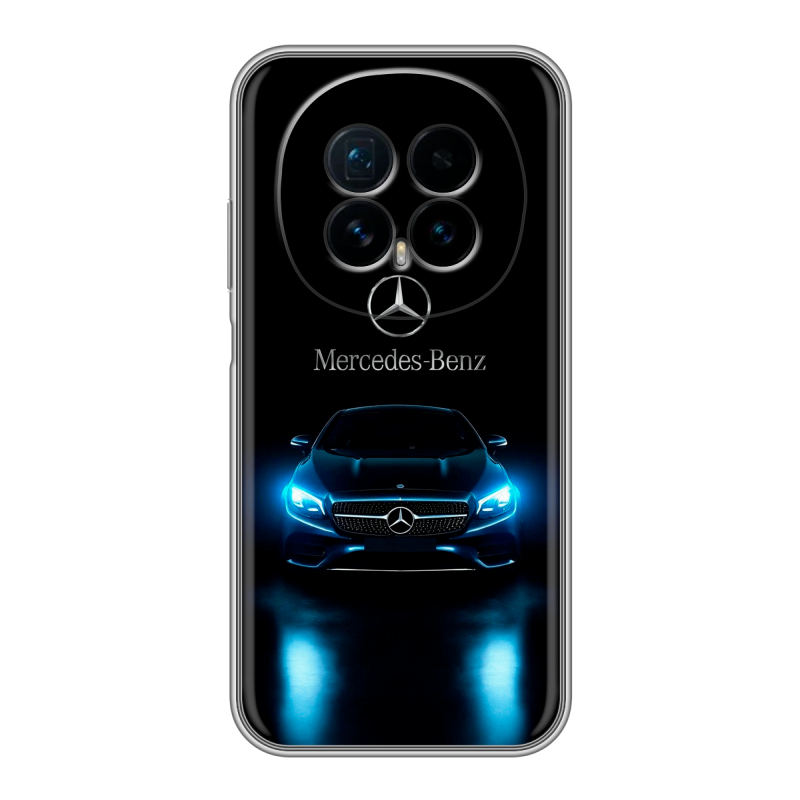 Силиконовый чехол на Honor Magic 8 с принтом Mercedes Мерседес Силиконовый чехол на Honor Magic 8 с принтом Mercedes Мерседес