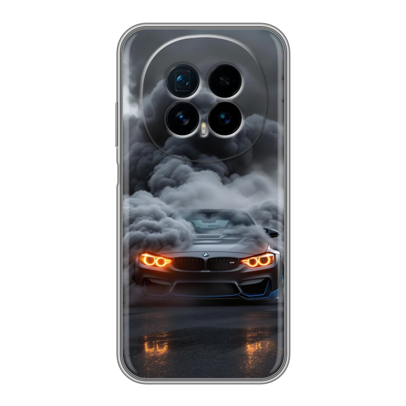 Силиконовый чехол на Honor Magic 8 с принтом BMW БМВ Силиконовый чехол на Honor Magic 8 с принтом BMW БМВ
