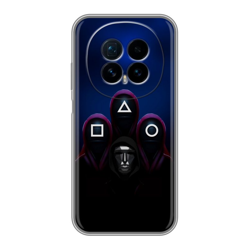 Силиконовый чехол на Honor Magic 8 с принтом Игра Кальмара Силиконовый чехол на Honor Magic 8 с принтом Игра Кальмара