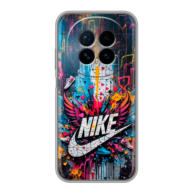 Силиконовый чехол на Honor Magic 8 с принтом Nike Найк Силиконовый чехол на Honor Magic 8 с принтом Nike Найк