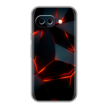 Силиконовый чехол на Google Pixel 9A с принтом Яркие абстракции