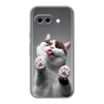 Силиконовый чехол на Google Pixel 9A с принтом Коты