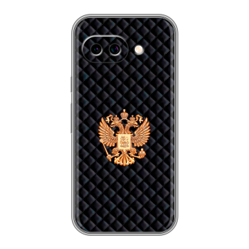 Силиконовый чехол на Google Pixel 9A с принтом Герб России принт