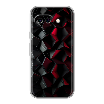 Силиконовый чехол на Google Pixel 9A с принтом Абстракция