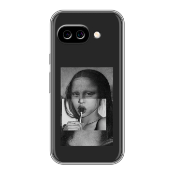Силиконовый чехол на Google Pixel 9A с принтом Мона Лиза Силиконовый чехол на Google Pixel 9A с принтом Мона Лиза