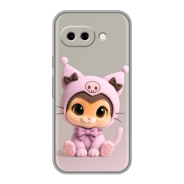 Силиконовый чехол на Google Pixel 9A с принтом Куроми Kuromi 