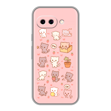 Силиконовый чехол на Google Pixel 9A с принтом Hello Kitty Хелоу Кити Силиконовый чехол на Google Pixel 9A с принтом Hello Kitty Хелоу Кити