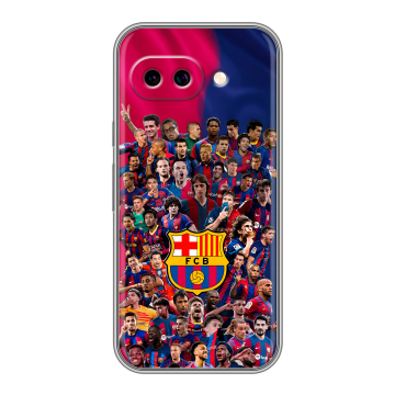 Силиконовый чехол на Google Pixel 9A с принтом Барселона Barcelona Силиконовый чехол на Google Pixel 9A с принтом Барселона Barcelona