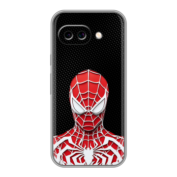 Силиконовый чехол на Google Pixel 9A с принтом человек паук spiderman Силиконовый чехол на Google Pixel 9A с принтом человек паук spiderman