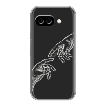 Силиконовый чехол на Google Pixel 9A с принтом Сотворение мира Силиконовый чехол на Google Pixel 9A с принтом Сотворение мира