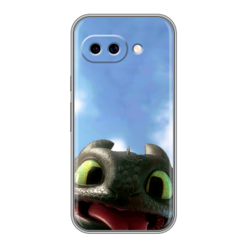 Силиконовый чехол на Google Pixel 9A с принтом Как приручить дракона Силиконовый чехол на Google Pixel 9A с принтом Как приручить дракона