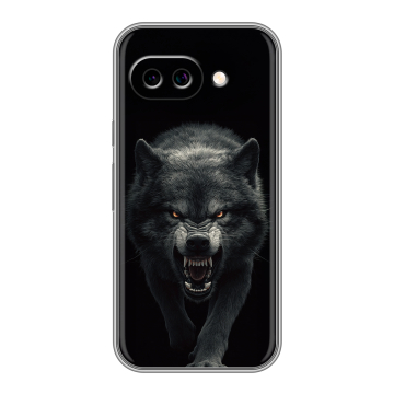 Силиконовый чехол на Google Pixel 9A с принтом Волк