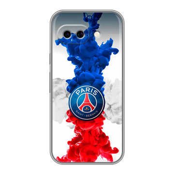 Силиконовый чехол на Google Pixel 9A с принтом PSG ПСЖ