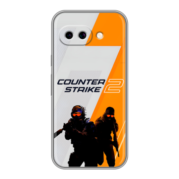 Силиконовый чехол на Google Pixel 9A с принтом Counter Strike Силиконовый чехол на Google Pixel 9A с принтом Counter Strike