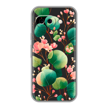 Силиконовый чехол на Google Pixel 9A с принтом женский