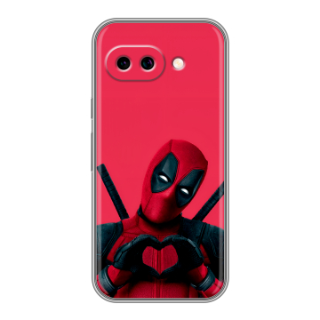 Силиконовый чехол на Google Pixel 9A с принтом Дедпул Deadpool Силиконовый чехол на Google Pixel 9A с принтом Дедпул Deadpool
