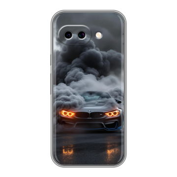 Силиконовый чехол на Google Pixel 9A с принтом BMW БМВ Силиконовый чехол на Google Pixel 9A с принтом BMW БМВ
