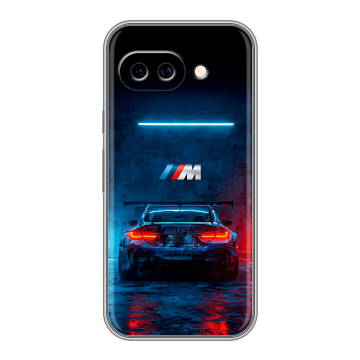 Силиконовый чехол на Google Pixel 9A с принтом BMW БМВ