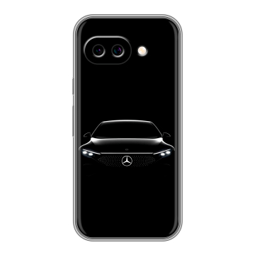 Силиконовый чехол на Google Pixel 9A с принтом Mercedes Мерседес