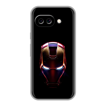 Силиконовый чехол на Google Pixel 9A с принтом IronMan Железный человек