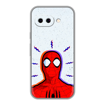 Силиконовый чехол на Google Pixel 9A с принтом Spiderman Человек паук