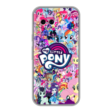 Силиконовый чехол на Google Pixel 9A с принтом My little pony Дружба чудо