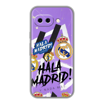 Силиконовый чехол на Google Pixel 9A с принтом Real Madrid Реал Мадрид