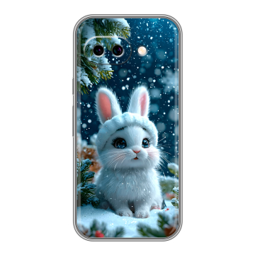 Силиконовый чехол на Google Pixel 9A с принтом Новый год