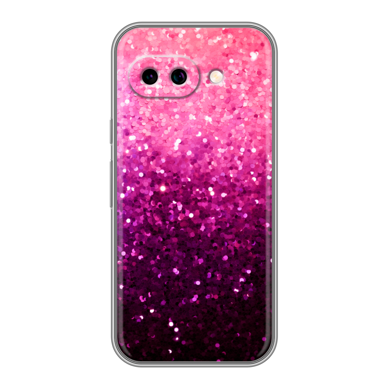 Силиконовый чехол на Google Pixel 9A с принтом Блестки Силиконовый чехол на Google Pixel 9A с принтом Блестки