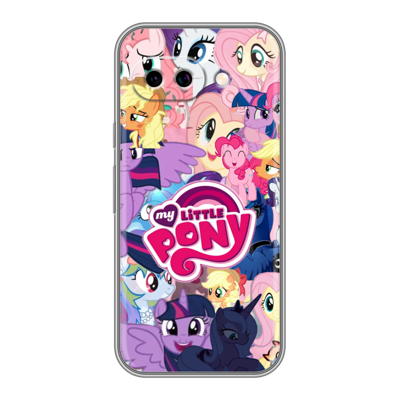 Силиконовый чехол на Google Pixel 9A с принтом My little pony Дружба чудо Силиконовый чехол на Google Pixel 9A с принтом My little pony Дружба чудо