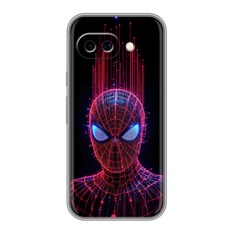 Силиконовый чехол на Google Pixel 9A с принтом Spiderman Человек паук Силиконовый чехол на Google Pixel 9A с принтом Spiderman Человек паук