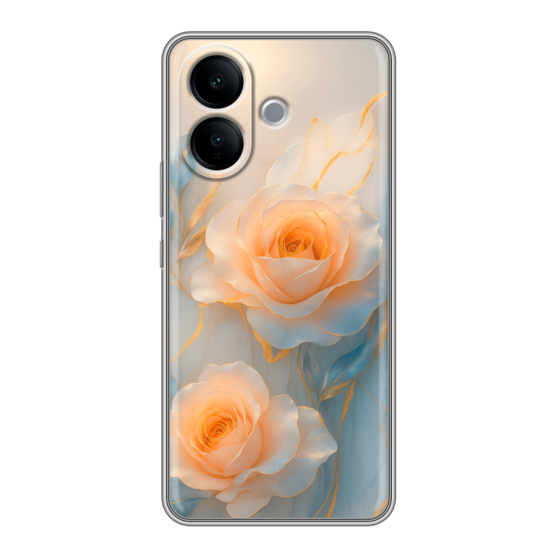 Силиконовый чехол на Vivo V60 Lite с принтом Женский Силиконовый чехол на Vivo V60 Lite с принтом Женский