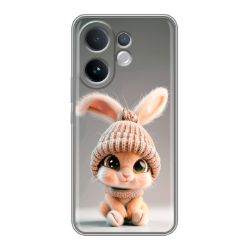 Силиконовый чехол на Vivo V60 с принтом Кролик Силиконовый чехол на Vivo V60 с принтом Кролик