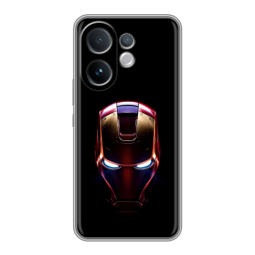 Силиконовый чехол на Vivo V60 с принтом IronMan Железный человек