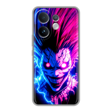 Силиконовый чехол на Vivo V60 с принтом Death note Тетрадь смерти